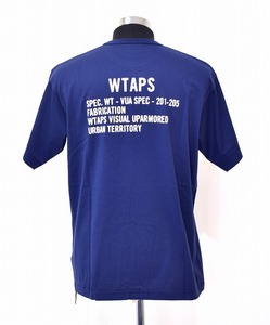 WTAPS（ダブルタップス）ACADEMY SS / TEE. COPO 201ATDT-CSM22 アカデミー LOGO ロゴ コットン 半袖 Tシャツ カットソー 無地 クルー S