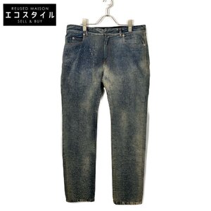 Maison Margiela メゾンマルジェラ 15年製 ピリングダメージデニム PILLED DENIM ブルー 50 ボトムス デニム メンズ 中古