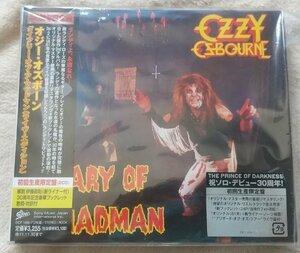 DIARY OF A MADMAN 30周年レガシーエディション 初回生産限定盤（2CD）30周年記念豪華ブックレット（フォト）24ページ背表紙オレシワあり！