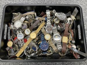 ②腕時計 まとめ 大量 約7kg ALBA TECHNOS ELGIN CYMA 他 自動巻 手巻き クオーツ ジャンク