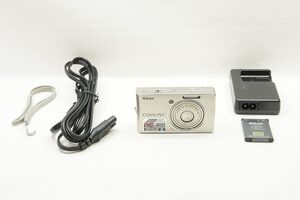 【適格請求書発行】Nikon ニコン COOLPIX S500 コンパクトデジタルカメラ シルバー【アルプスカメラ】241120f