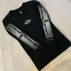 Jordan Wings 長袖カットソー ブラック　ロングＴシャツ　古着