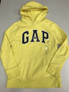 ■ＧＡＰ■新品■130■イエロー■ロゴ■パーカー■人気のGAPロゴ・デザイン■ギャップ■1-1