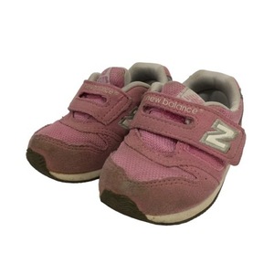 ニューバランス NEW BALANCE スニーカー シューズ 無地 ロゴ 12.0 ピンク 白 ホワイト グレー IV996CLC レディース