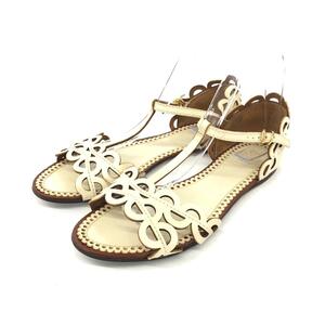 ◆TORYBURCH トリーバーチ サンダル 8M◆ ホワイト レディース 靴 シューズ shoes