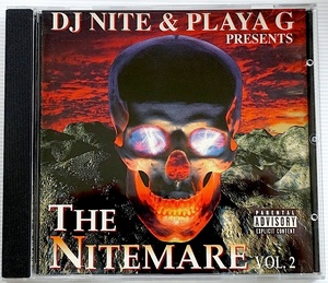 珍★ レア G-RAP・D.J. Nite & Playa G / The Nitemare Vol.2・Three 6 Mafia・メンフィス・ドクロジャケ・1997・オリジナル盤・即決！