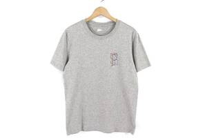 【名作】PILGRIM オーバーサイズ Tシャツ S 杢グレー 灰色 USA製 Made in USA 半袖 TEE ピルグリム