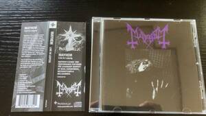 MAYHEM LIVE IN LEIPZIG CD ブラックメタル