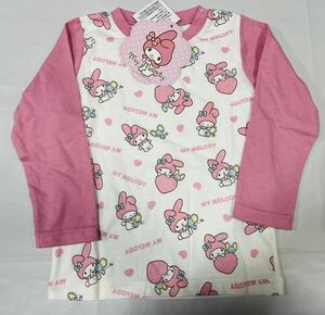 ◎★6815*激安sale!!新品 こども服 　長袖Tシャツsize100　1枚★サンリオ.マイメロディMY MELODY