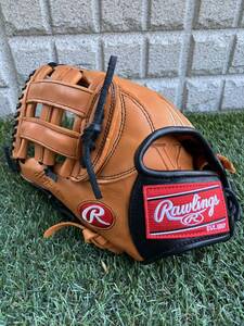 ★ローリングス Rawlings 軟式オールラウンド用グローブ ハイパーテック GRXHTCN65 左投げ 美品★