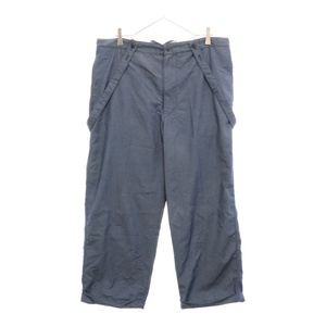 VISVIM WMV ビズビム ダブリューエムブイ 21AW JUMBO PASTORAL PANTS ジャンボシルエット サスペンダー パンツ グレー 0322105008002