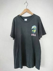 STOP ＆ WALK 半袖Tシャツ　濃いグレー　sizeS　MADE IN USA 　　307 3J0615