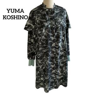 YUMA KOSHINO ユマコシノ　ケープワンピース　38 ヒロココシノ