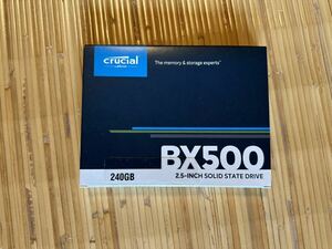 新品 SSD 240GB BX500 2.5インチ内蔵 CT240BX500SSD1 SATA Crucialクルーシャル /256GB内蔵型SSD