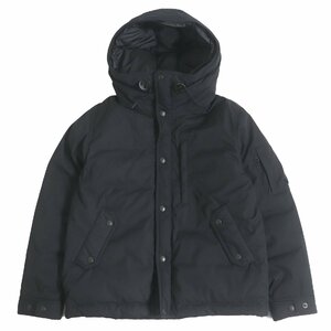 美品 ザノースフェイスパープルレーベル ND2871N Mountain Short Down Parka 65/35 Bayhead Cloth 光電子 ダウンジャケット 黒 WM 正規品