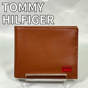 【新品・未使用】TOMMY HILFIGER トミーヒルフィガー ウォレット 茶色 本革財布