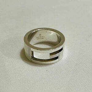 ht5015【PK】//GUCCI★グッチ　Gリング　Gロゴ　925　シルバー　指輪　アクセサリー