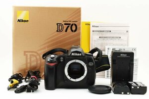 ★超美品　動作確認済★ NIKON ニコン D70 箱付き デジタル ボディ 防湿庫管理 #C779