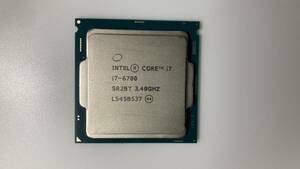 【CPU 動作品】intel Core i7-6700 3.40Ghz SR2BT