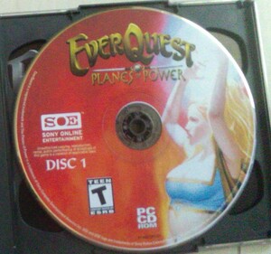 【匿名発送・追跡番号あり】 エバークエスト 海外版 使用状況不明　EVERQUEST planets of power