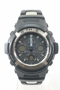 CASIO カシオ G-SHOCK Gショック AWG-100C アナデジ 電波ソーラー タフソーラー メンズ 腕時計 ブラック 0748-HA