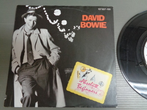 DAVID BOWIE/ABSOLUTE BEGINNERS★シングル