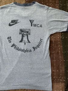 80s 1982 Nike Philadelphia Distance Run ビンテージ Tシャツ ナイキ vintage フィラデルフィア マラソン YMCA USA製 アメリカ製 ランナー