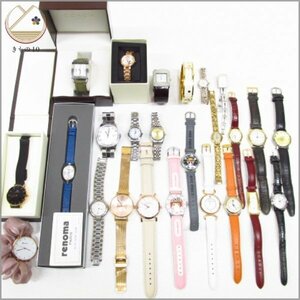 着物10 CITIZEN/COACH/YSL/kate spade/他 クォーツ 腕時計 大量 まとめ 25点 セット レディース ジャンク ブランド品 [同梱可] ☆☆☆☆☆