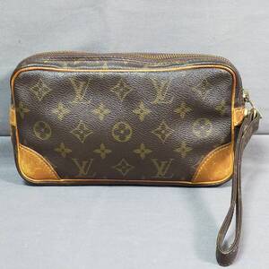 ▲　1/21　282921　LOUIS VUITTON　ルイ・ヴィトン　モノグラム　セカンドバッグ クラッチバッグ　【真贋鑑定済】