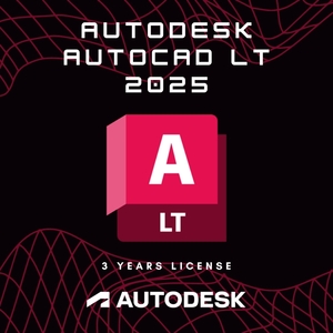 正規 Autodesk Autocad LT 2022～2025 Win64bit/Mac３台利用可 3年版