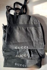 GUCCI グッチ ガーメントバッグ ブラック　衣装カバー　まとめ売り　ブラック