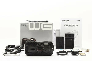 RICOH WG-70 デジタルカメラ　元箱、付属品有り　♯2941