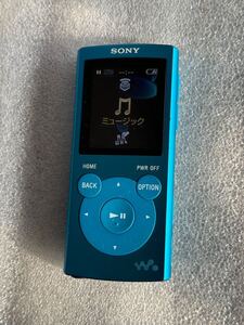 SONY WALKMAN ソニー ウォークマン NW-E062 ブルー動作品