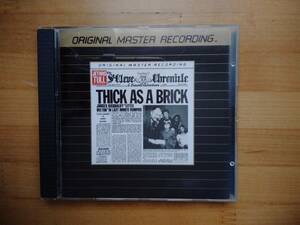 (MFSL Gold Disc) Jethro Tull / Thick As A Brick
