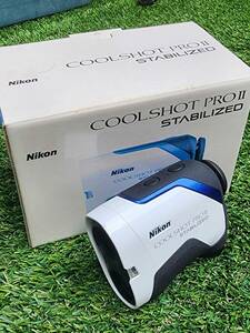 ■最上位機種■ニコン Nikon COOLSHOT PRO II STABILIZED ゴルフ用レーザー距離計■