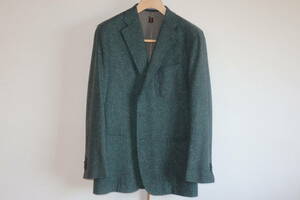 ★オーダーサンプル品★LH　ルビナッチ ★ Johnstons of Elgin カシミヤ100% ★ 秋冬向きジャケット ★size48 drop7