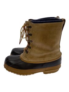 L.L.Bean◆Bean Boots/MADE IN USA/レースアップブーツ/US7/ベージュ