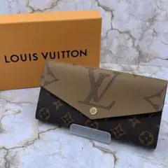 【未使用】LOUIS VUITTON モノグラム ジャイアント 長財布 付属品付