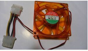 8㎝角Fan12v0.13A JAW SHING CH80S12M CRAFT FAN (80X80X25)