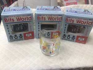 新品未使用　ファンシーグッズ Bits World　オープングラス　赤/青/黄　３色セット