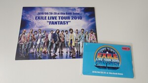 JR九州　現在でも使用可　EXILEライブツアー2010FANTASY記念SUGOCAデポジットのみ台紙付　SuicaICOCAPASMO等全国相互利用可交通系ICカード