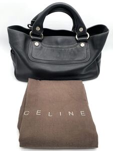 セリーヌ CELINE ブギーバッグ レザー ブラック ハンドバッグ