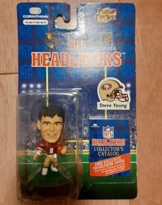 スティーブ・ヤング コリンシアン NFL フィギュア ヘッドライナーズ CORINTHIAN HEADLINERS Steve Young アメリカン・フットボール