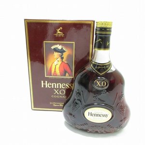 1円スタート 未開栓 Hennessy ヘネシー XO 金キャップ クリアボトル 700ml 40度 コニャック ブランデー 洋酒 お酒 アルコール飲料