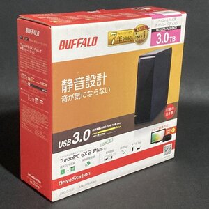 未開封　BUFFALO　HD-LC3.0U3-BKD　3.0TB　パソコン ＆ テレビ用 外付ハードディスク　USB 3.0　バッファロー