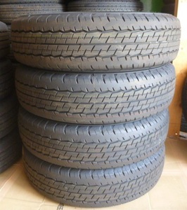 195/80R15 107/105N LT　ダンロップ SP175N 【在庫あり・送料無料】 新車外し　程度良好　中古4本　2023年製