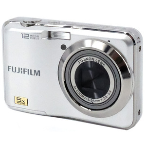 【中古】FUJIFILM FinePix FX-AX200S シルバー/1220万画素 液晶画面いたみ 元箱あり [管理:1050025130]