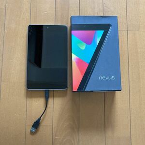 ジャンク品 ASUS Nexus ネクサス7 タブレット 7型　黒 不動　