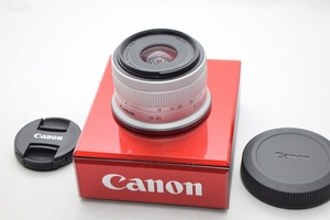 極上品★Canon キヤノン RF-S 18-45mm F4.5-6.3 IS STM シルバー色★