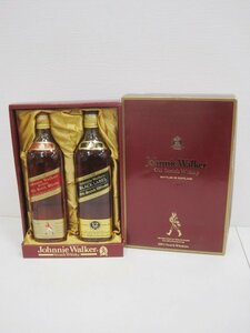 Johnnie Walker Old Scoych Whisky ウイスキー ２本セット 箱入 未開栓